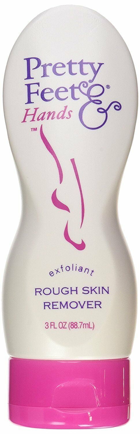 Pretty Feet & Hands Rough Dry Skin Remover Exfoliating Special Cream, 3Oz, 2-Pack