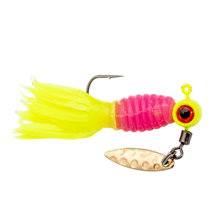 Sausage Head Spins Pre-Rigged Crappie Thunder 1/16 Who Dat