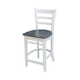thumbnail image 3 of International Concepts 36" Solid Wood Extension Dining Table With Stools, 3 of 5