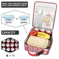 thumbnail image 4 of Elephant Insulated Lunch Box Women Reusable Lunch Bag with Front Pocket Cooler Tote Bag Work Camping, 4 of 6