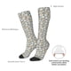 thumbnail image 4 of Fotbe White Popcorn Calcetas Divertidas Estampadas para Hombre y Mujer, Calcetas de Algodón hasta la Rodilla para Caminar, Correr, Enfermería y Embarazo, 4 of 6
