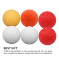 thumbnail image 3 of Balones De Fútbol De Mesa Esmerilados 1,41 Pulgadas Hips Balones De Fútbol De Mesa Ligero Accesorio De Fútbol De Mesa Kit De Futbolín Para Juego De Mesa Competición Deportiva 6 Uds Eigraketly OD007645-00, 3 of 6
