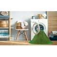 thumbnail image 2 of Ahgly Company Machine Washable Indoor Square Transitional Seaweed Green Area Rugs, 7' Square, 2 of 7