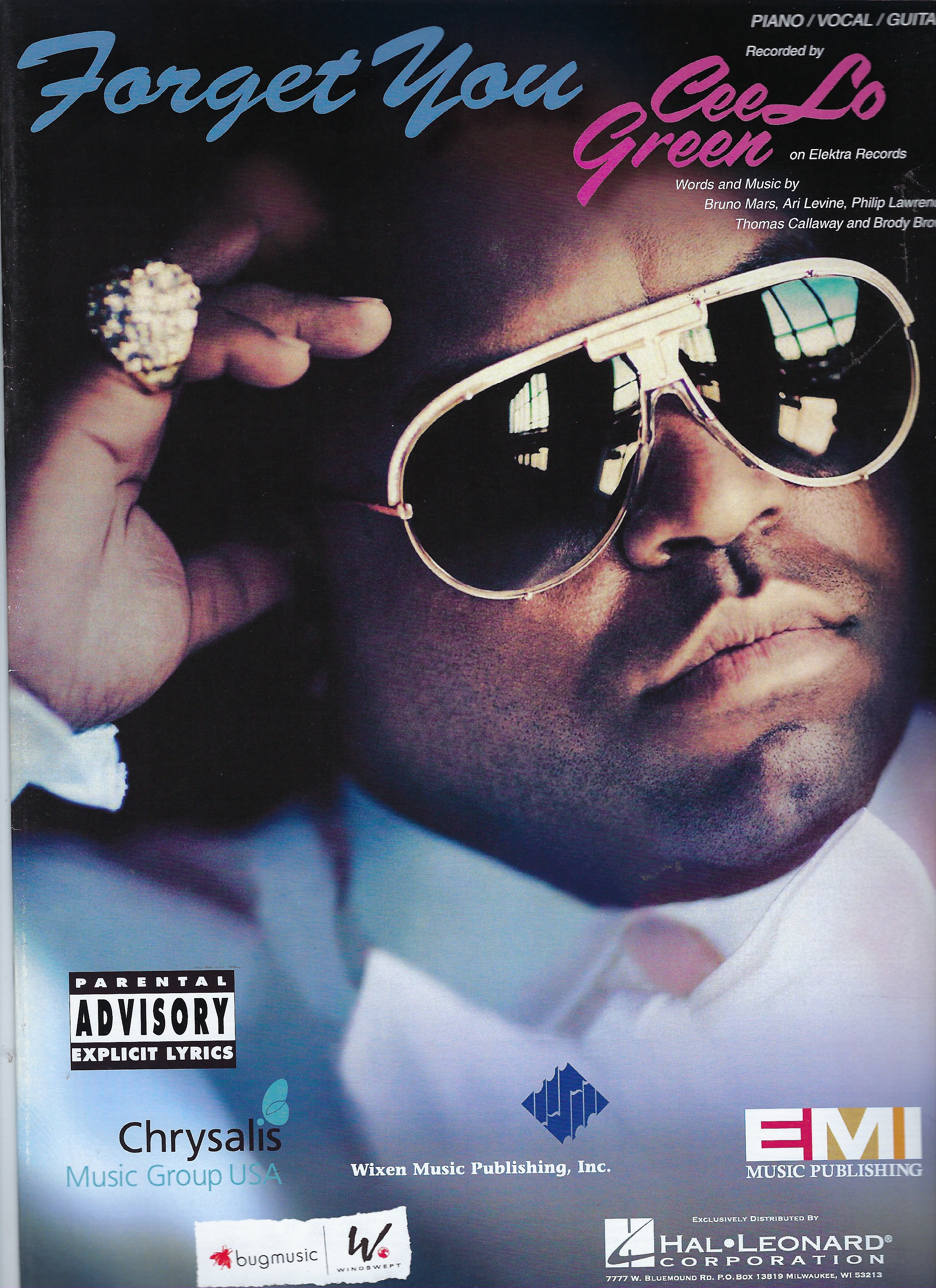 Cee Lo Green You Sheet Music Cee Lo Green You Sheet Music