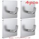 thumbnail image 1 of Ganchos adhesivos de acero inoxidable de aspecto moderno, resistentes al agua, a prueba de óxido, de fácil instalación, ahorran espacio en la ducha para dormitorio, cocina, baño y sala de estar (4, 1 of 6