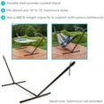 thumbnail image 3 of Sunnydaze 400 lb Powder-Coated Steel Hammock Stand - Bronze, 3 of 9