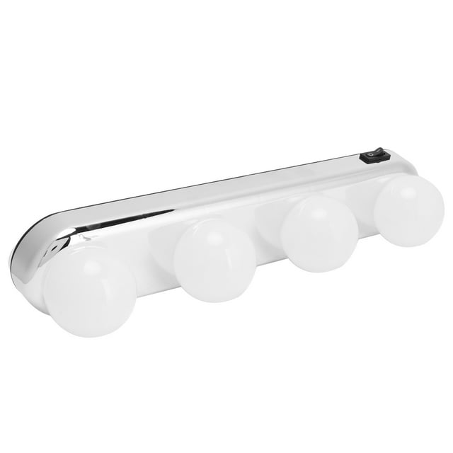 Mirror Light Bulb,4LED Dressing Table Light Home Supplies LED Makeup Light Enhanced Features