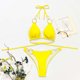 thumbnail image 2 of Traje de baño sólido de dos piezas para mujer Fridja nalpqowj61255, 2 of 4