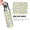 thumbnail image 4 of Yayeee 33oz Insulated Water Bottle Double Wall Stainless Steel with Flip Straw Lid, Autumn Greenery, 4 of 7