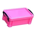 thumbnail image 4 of Bamboohart Boîte de Rangement de Cuisine Petite Boîte à Loquet Conteneur de Rangement Bac Scellé Peut Contenir Bonbons Gâteaux Sucres Pain Riz Farines - Rose 1, 4 of 6