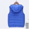 thumbnail image 4 of Kkkded Kids Toddler Girls Boys Puffer Vest Sleeveless Jacket Waistcoat Outwear for Big Little Girls Boys 4-15T, 4 of 6
