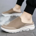 thumbnail image 7 of IUJSOY Men's Women's Open Back Sneaker Clogs Knit Mules Shoes Slip on Lightweight Breathable Slippers, 7 of 7