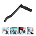 thumbnail image 3 of WEUVEB Boat Trailer Crank Handle Black Galvanized Iron Ergonomic Design Comfortable Grip for Easy Trailer Use, 3 of 8