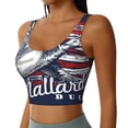 thumbnail image 2 of Sikiie Mallard Duck With American Flag Sports Bra for Women, Sports Bra Athletic Running Sports Bra, Workout Bra, Yoga Bra-XX-Large, 2 of 8