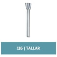 thumbnail image 2 of Accesorio Escariador 116 Alta Velocidad Trapecio 1/4 Dremel Dremel 2615000116, 2 of 4