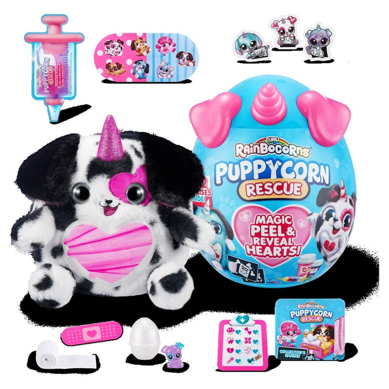 Rainbocorns Puppycorn Rescue Egg with Mystery Surprises and Rainbocorns Puppycorn Rescue Egg with Mystery Surprises and
