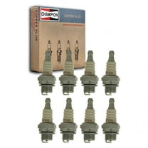 8 pc Champion 846-1 Copper Plus Spark Plugs for CJ14 Ignition Wire Secondary