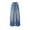 BU1, variant on lnmuld Girls Jeans Wide Leg Baggy Denim Pants High Elastic Waist Cute Bow Design Casual Streetwear Trousers for Kids Comfortable Stylish Size:10-11 Years
