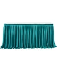 thumbnail image 1 of Table Skirt Pleated Ruffle Tablecloth For Wedding Birthday Party Baby Shower Table Decoration, 1 of 9