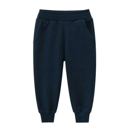 

Oaktree Boys And Girls Solid Color Casual Pants Track Pants