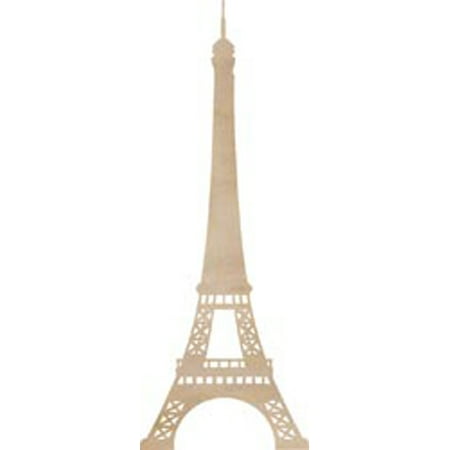 - Eiffel Tower - Wood Flourishes