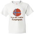 thumbnail image 3 of Inktastic I'm So Cute, I Must Be Norwegian Sunflower Youth T-Shirt, 3 of 5