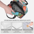 thumbnail image 3 of Naloa Tropical Jungle Flamingo Print Lunch Bag for Women & Men Insulated Lunch Box or Cooler Lunch Tote Bags for Work, Travel, Outdoor, 3 of 5