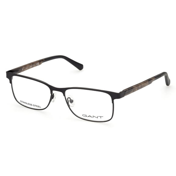 Gant GA3234 Full Rim Rectangle Matte Black Eyeglasses