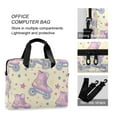 thumbnail image 4 of FORMRS 16" Laptop Bag Carrying Sleeve Case with Handle Travel Shoulder Briefcase, Roller Disco, 4 of 8