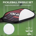 thumbnail image 4 of Set de palas de pickleball OLANNY con 6 pelotas y bolsa de transporte, 4 of 7