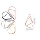 thumbnail image 3 of Zoohot 100 Piezas Clips De Papel Lindos Para Suministros De Oficina Escolar Clips De Papel En Forma De Gota De Acero Inoxidable (4 Colores), 3 of 5