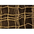 thumbnail image 1 of Ahgly Company Indoor Rectangle Abstract Brown Modern Area Rugs, 4' x 6', 1 of 4