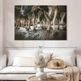 thumbnail image 2 of Elephant Stock Cow Hooves In Black And White Wall Art - Horizontal Canvas Wall Art - Hallway Wall Decor - Animal Canvas - Brown And Gray Decor - 51" x 34", 2 of 8