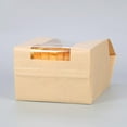 thumbnail image 5 of HLONK 20 Bread Bags with Reusable Ties - Homemade Sourdough Bread Storage Bags Brown Paper Bagel Loaf Bakery Bags with Window Toast Bags with Resealable Ties Disposable Baked Goods Sale P, 5 of 5