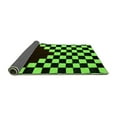 thumbnail image 2 of Ahgly Company Indoor Rectangle Abstract Green Modern Area Rugs, 3' x 5', 2 of 4