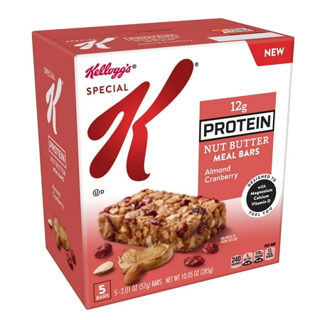 Kellogg's Special K Almond Cranberry Nut Butter Meal Bars 10.05oz 5