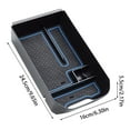 thumbnail image 2 of Center Console Organizer Tray for Enhanced Vehicle Storage and Interior Organization, 2 of 6