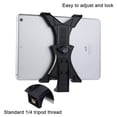 thumbnail image 4 of Jinsinto Support de Trépied pour Tablette et Téléphone 2 en 1 Pivotant Rapide Inclinable Réglable 360 Rotatif Adaptateur Pince Support pour Enregistrement Vidéo, 4 of 5