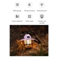 thumbnail image 5 of Linterna LED Vintage para colgar en exteriores, linternas para acampar, luz Retro recargable portátil para tienda, luces nocturnas antiguas para acampar, 5 of 5