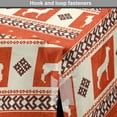 thumbnail image 4 of Ethnic Dog Crate Cover, South American Traditional Ornaments with Llama and Folk Motifs, Easy to Use Pet Kennel Cover Small Dogs Puppies Kittens, 7 Sizes, Burnt Sienna Brown, by Ambesonne, 4 of 6