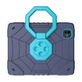 thumbnail image 5 of for iPad Air 11 2024 Hybrid Kids Case with Stand & Pencil Holder, Luxury PC + Silicone Heavy Duty Protection Shockproof Rugged Case Cover for iPad Air 11 2024 - Navyblue, 5 of 5
