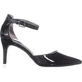 thumbnail image 4 of Womens Bandolino Ginata Ankle Strap Pumps, Black Patent, 6.5 US, 4 of 6