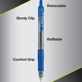 thumbnail image 3 of Pilot G2 Premium Gel Ink Pens, Bold Point (1.0mm), Blue, 10 Count, 3 of 10