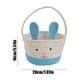 thumbnail image 3 of 1 Easter Rope Storage Basket With Handles Convenient Bunny Storage Basket Desktop Storage Basket, 3 of 6