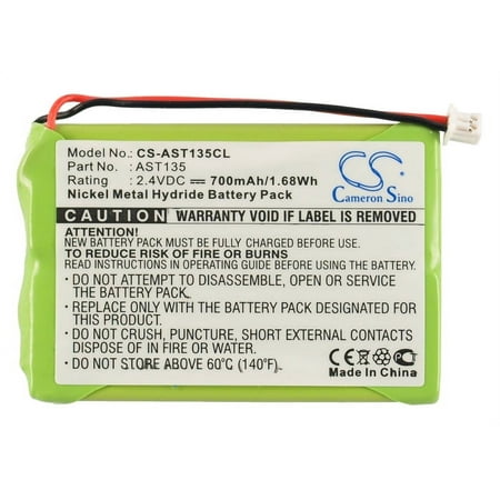 700mAh Battery for DeTeWe Aastra Ascom Ascotel Office 135 Ascotel Office 135pro