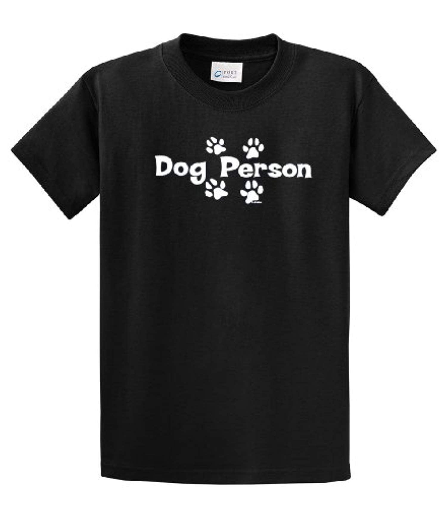 Dog Person Pawprints Puppy Great Dog Lover Unisex Adult Short Sleeve T-shirt - Picture 7 of 93