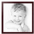 thumbnail image 2 of ArtToFrames 23" x 23" Mahogany Picture Frame, 23x23 inch Brown MDF Poster Frame (WOM-3978), 5 Pack, 2 of 8