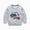 Gray, variant on Nrmvnmi Toddler Boys And Girls Sweatshirts Crew Neck Long Sleeve Pullover Excavator Graphic Print Tops Shirts Lightweight Loose Comfortable Pullover Shirt Childrens Clothing Tops