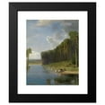 thumbnail image 2 of Alexei Kondratievich Savrasov 15x18 Black Modern Framed Museum Art Print Titled - Pastoral Scene, 2 of 5
