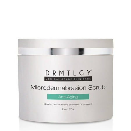 DRMTLGY Microdermabrasion Face Scrub. Provides Gentle Exfoliation for Anti-Aging and (Best Microdermabrasion Scrub 2019)